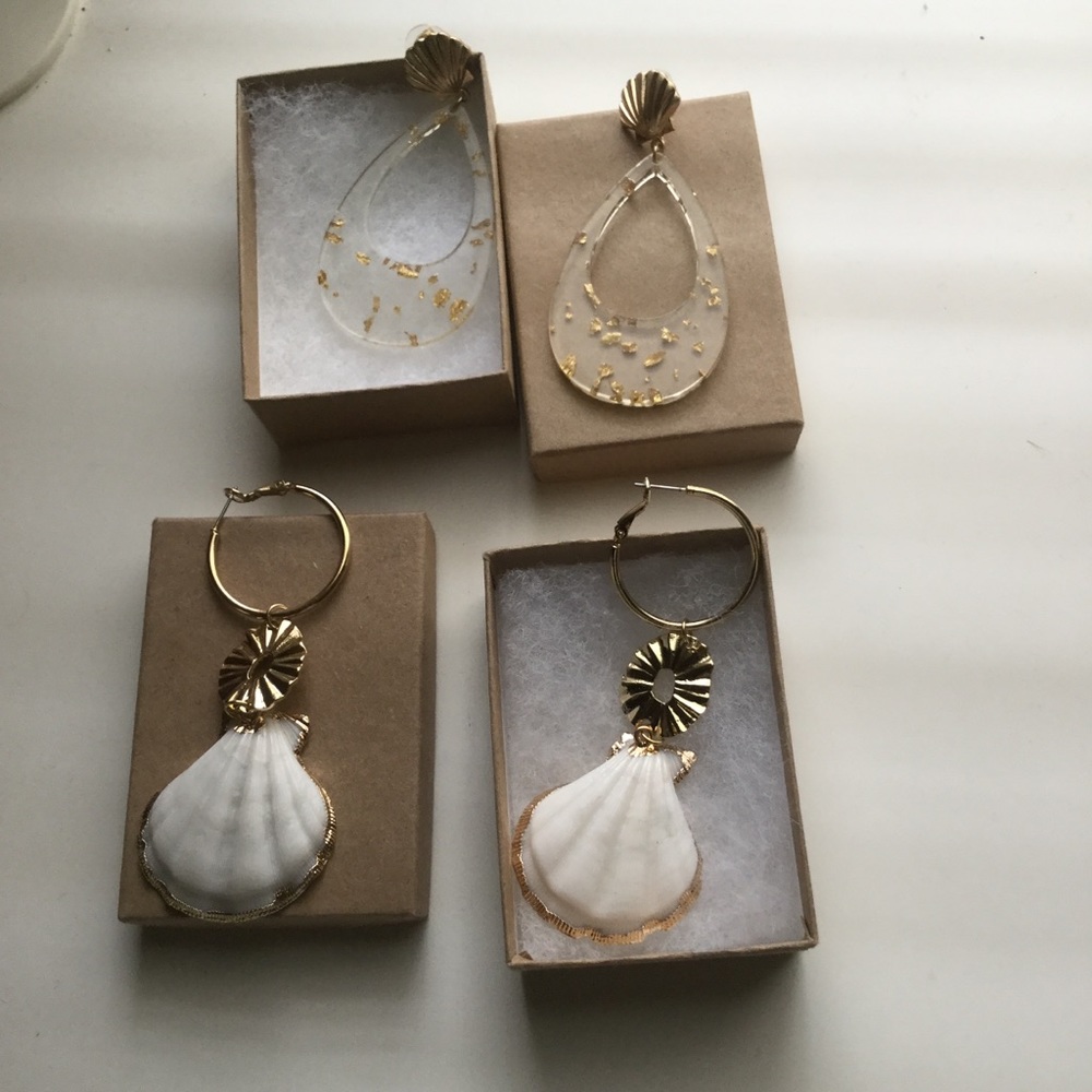 Summer fun earrings - 2 pairs NIB